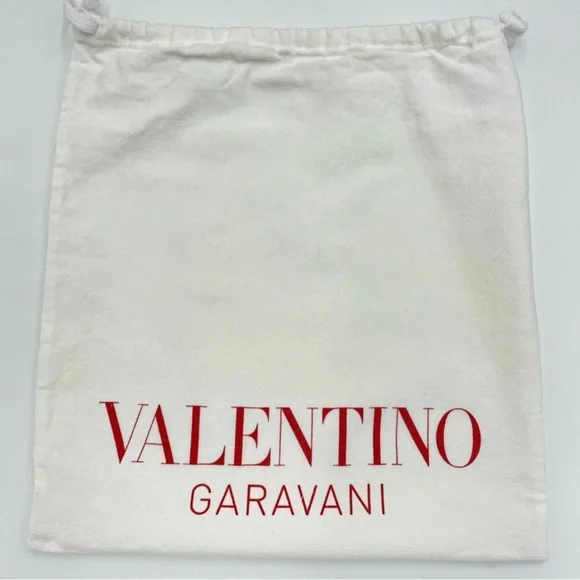Valentino Garavani Dust Cover Set of 2 Storage Bag Shoe Purse Travel 12”x 15.5” - Picture 2 of 5